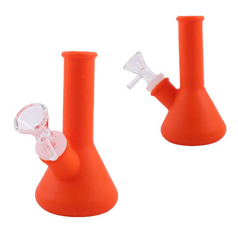 5″ Silicone Simple Style Mini Bong [SMKE-070]