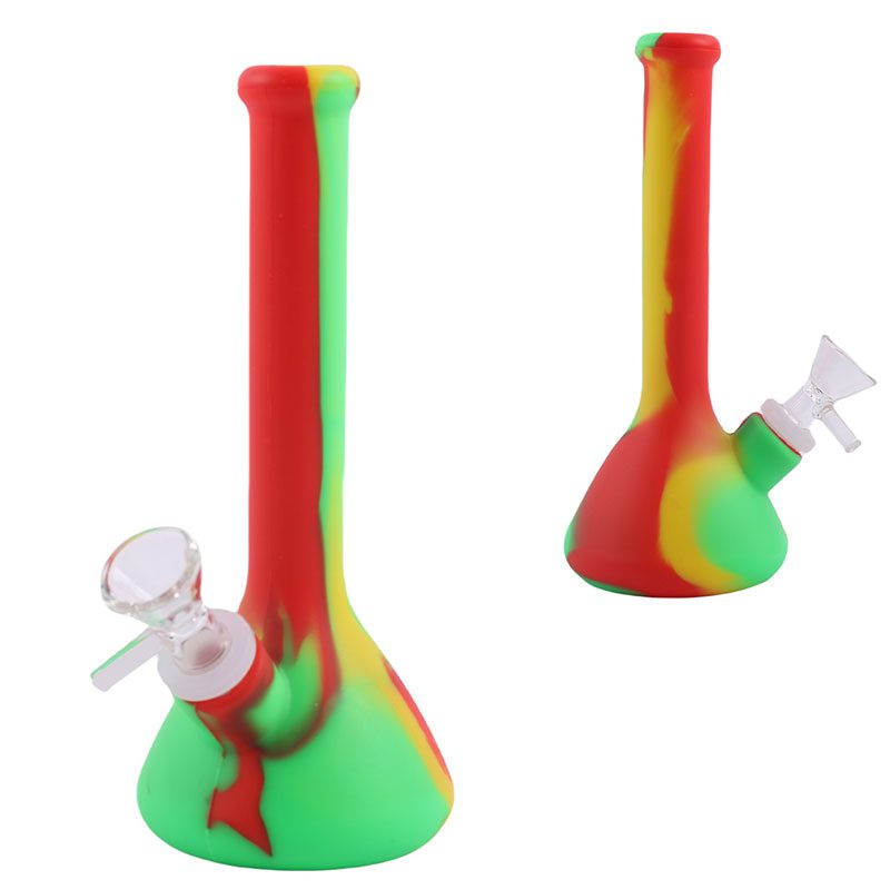 7.5″ Silicone Long Neck Bong [SMKE-076]