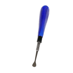 5" Busy Line Glass Handle  Stainless Steel Tool [SMKZ155]