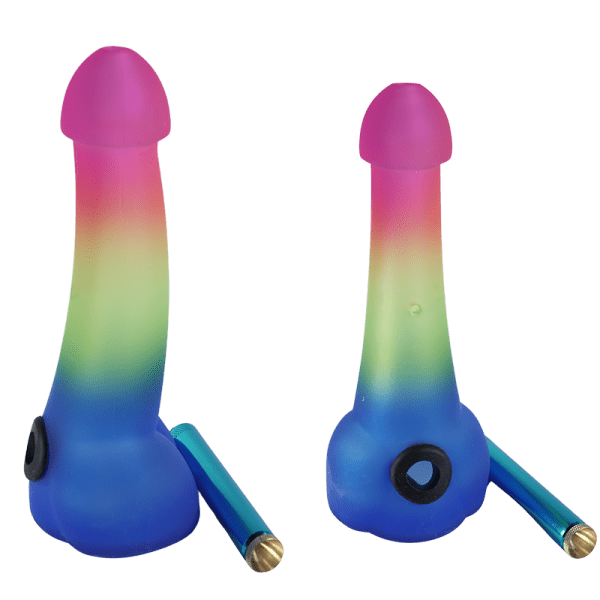 7″ Penis Smoking Glass Pipe [SMKZ160]
