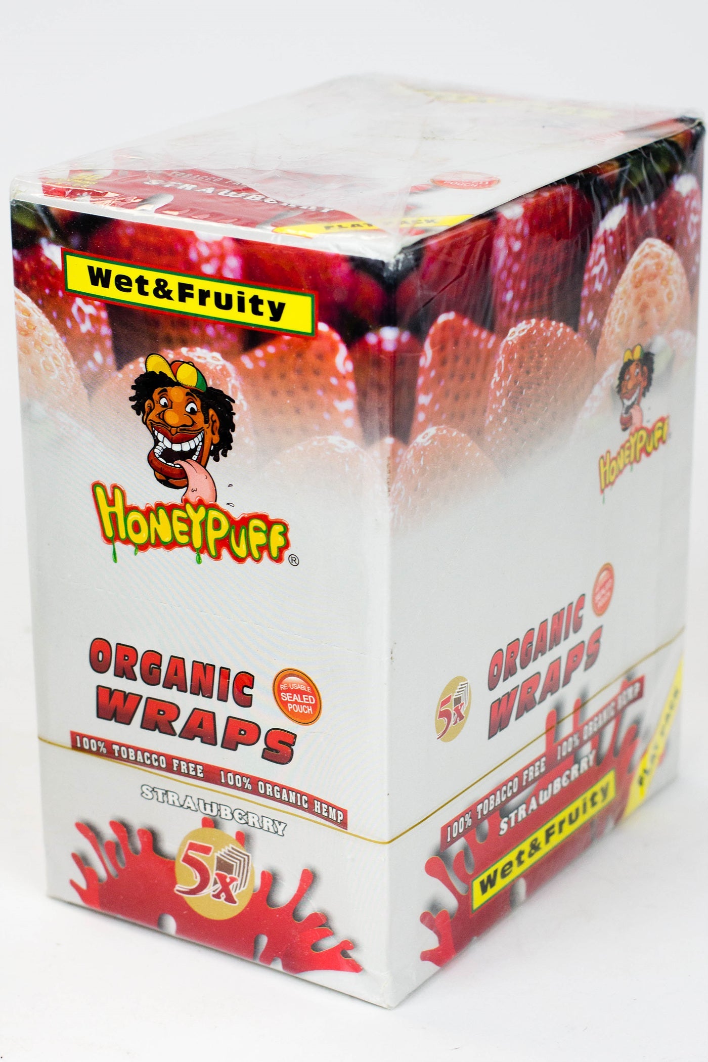 HONEYPUFF ORGANIC FRUIT FLAVORED HEMP WRAPS