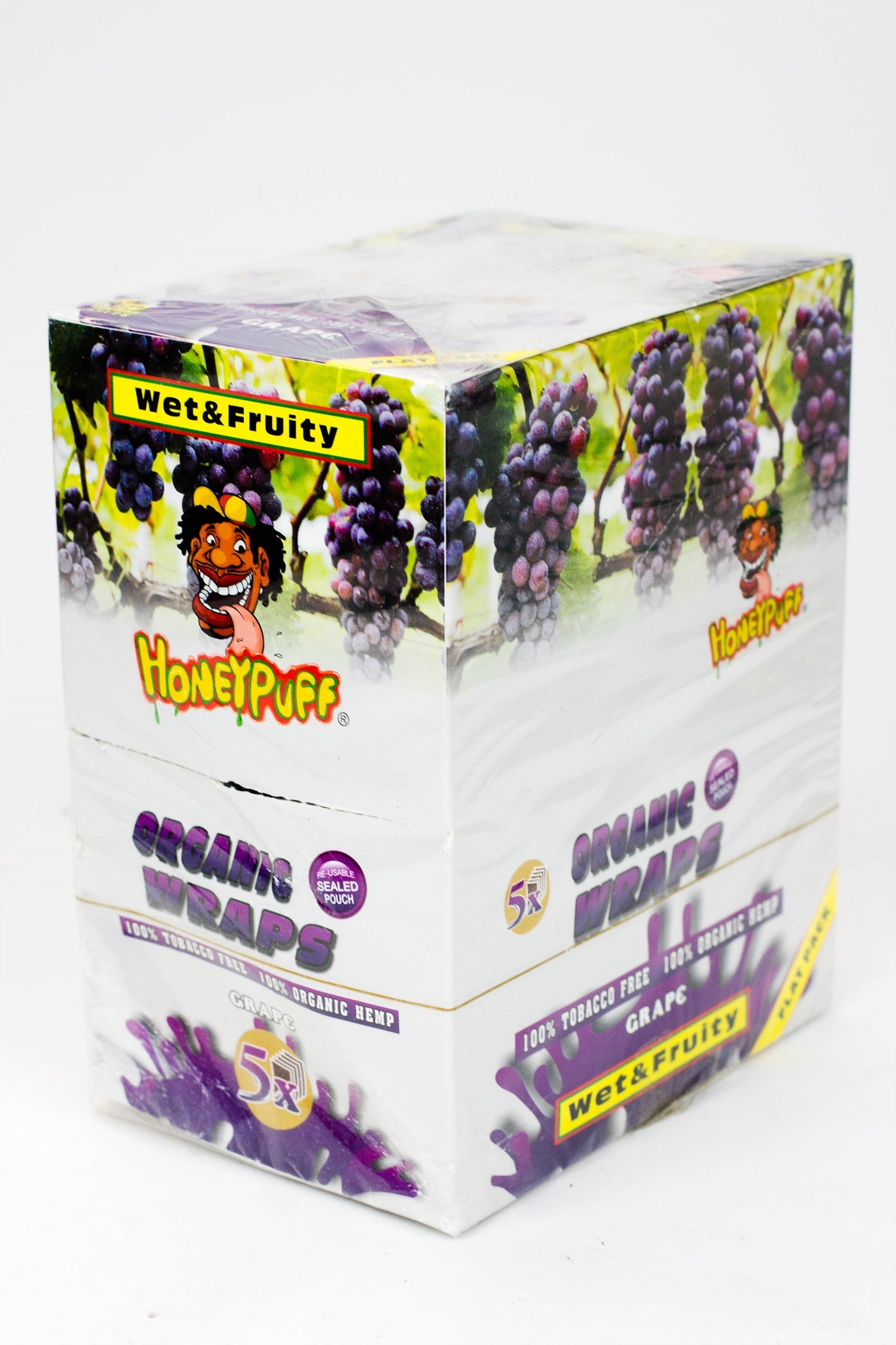 HONEYPUFF ORGANIC FRUIT FLAVORED HEMP WRAPS