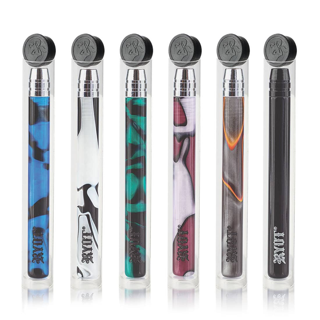 RYOT-Large Acrylic One Hitter Pack of 6