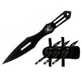 5.5″ Throwing Knives with Nylon Sheath 6 Pcs Set [T005007-6]