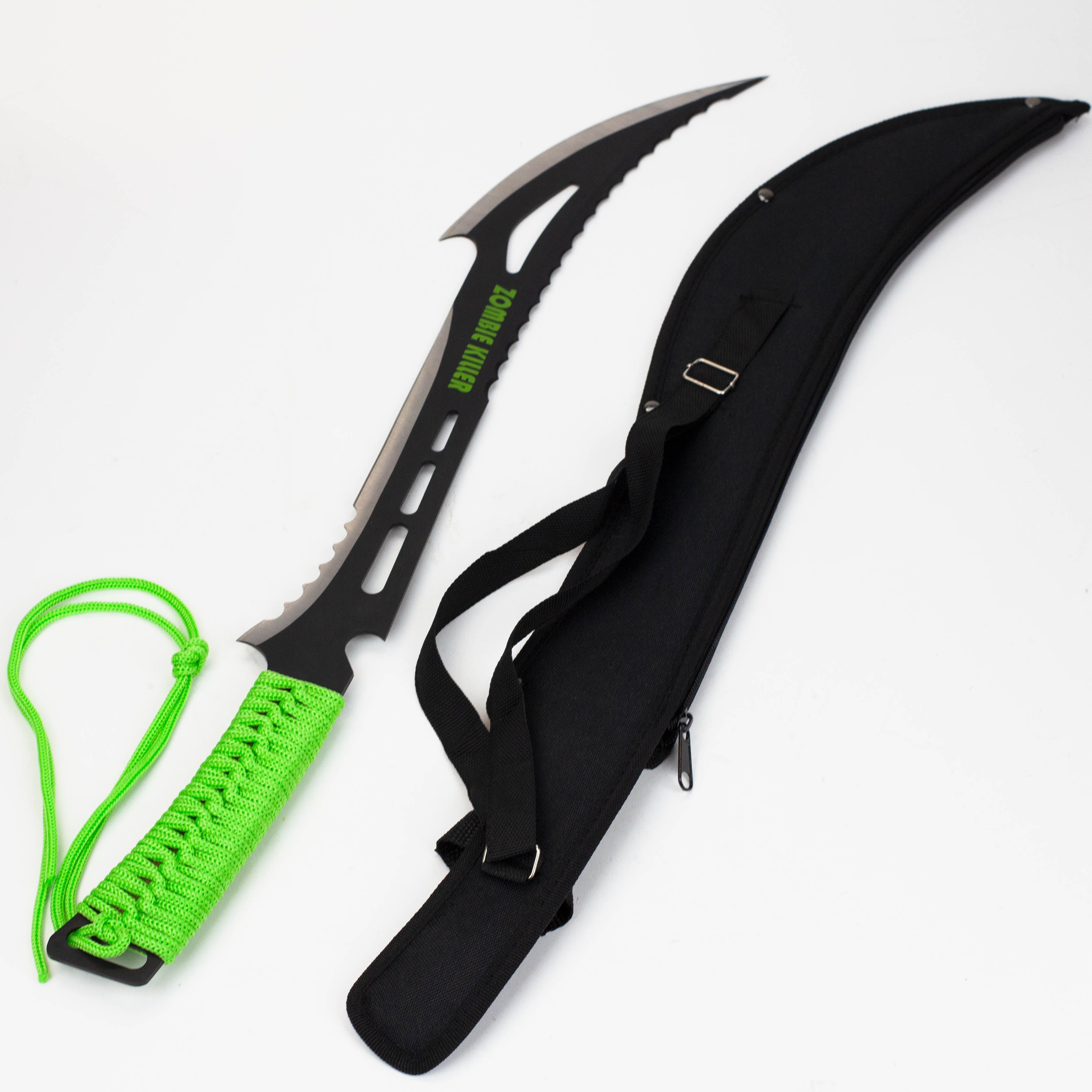 25" Tactical Zombie Machete Sword [T250035GN]