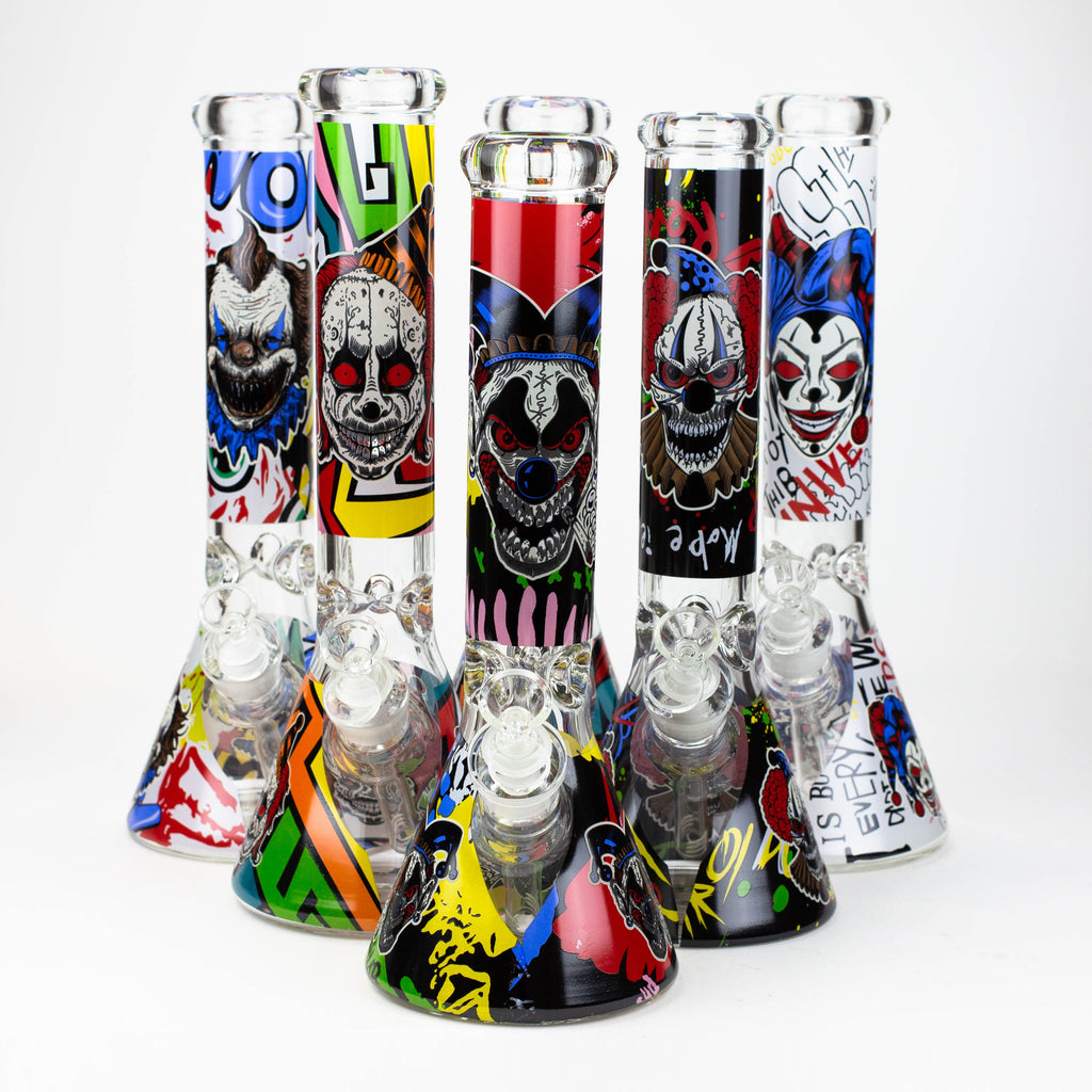 14" Freaky Clown Glow in the dark 7mm