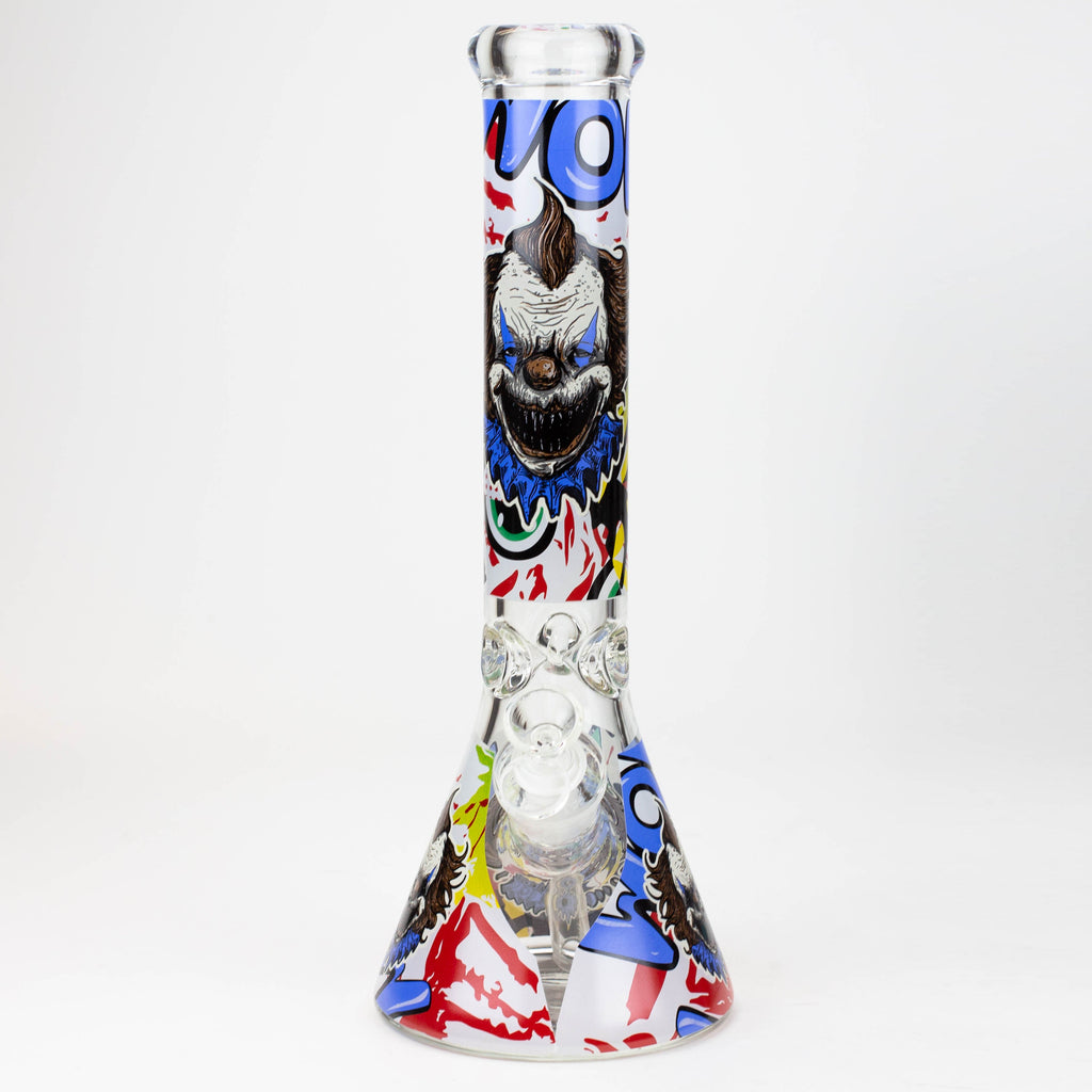 14" Freaky Clown Glow in the dark 7mm