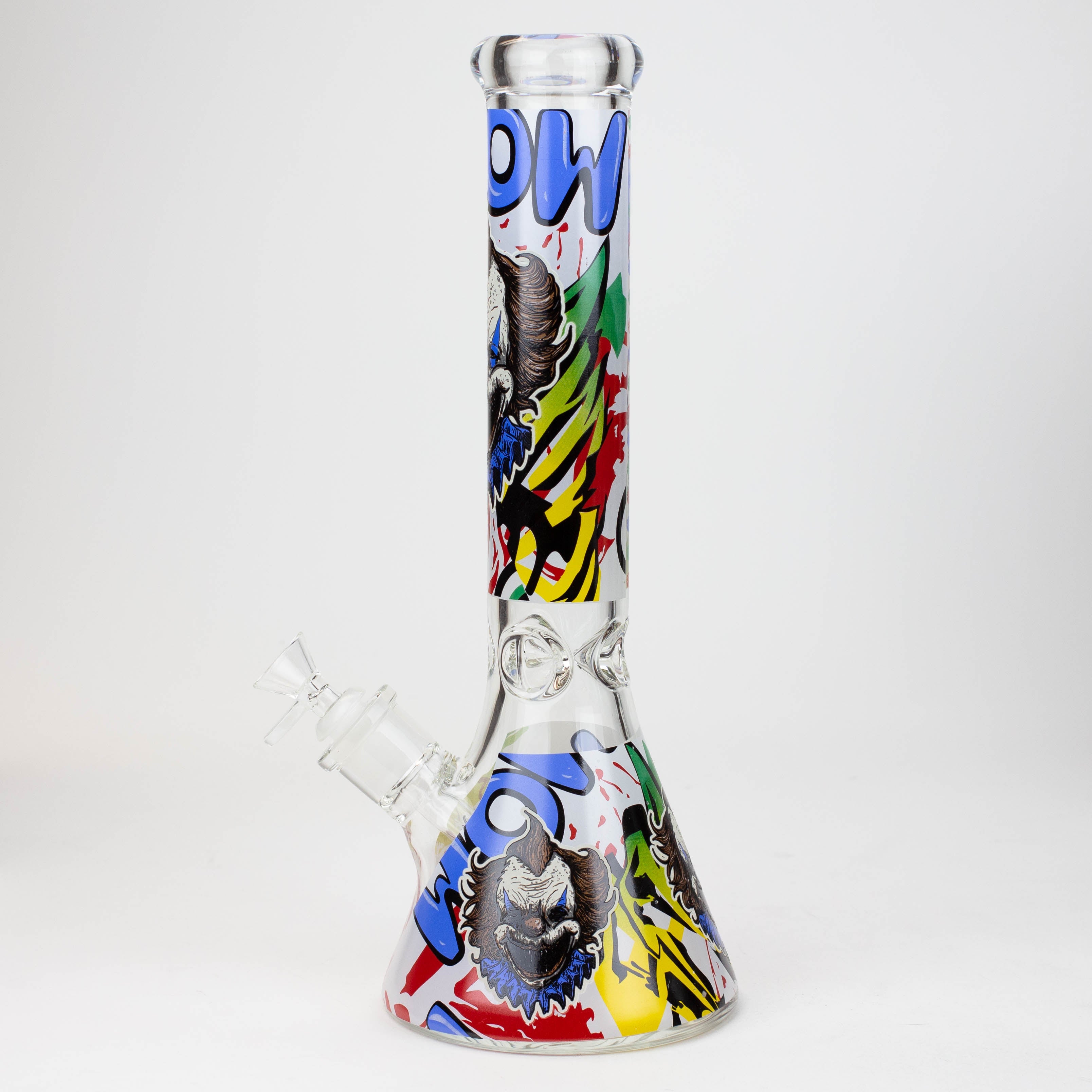 14" Freaky Clown Glow in the dark 7mm