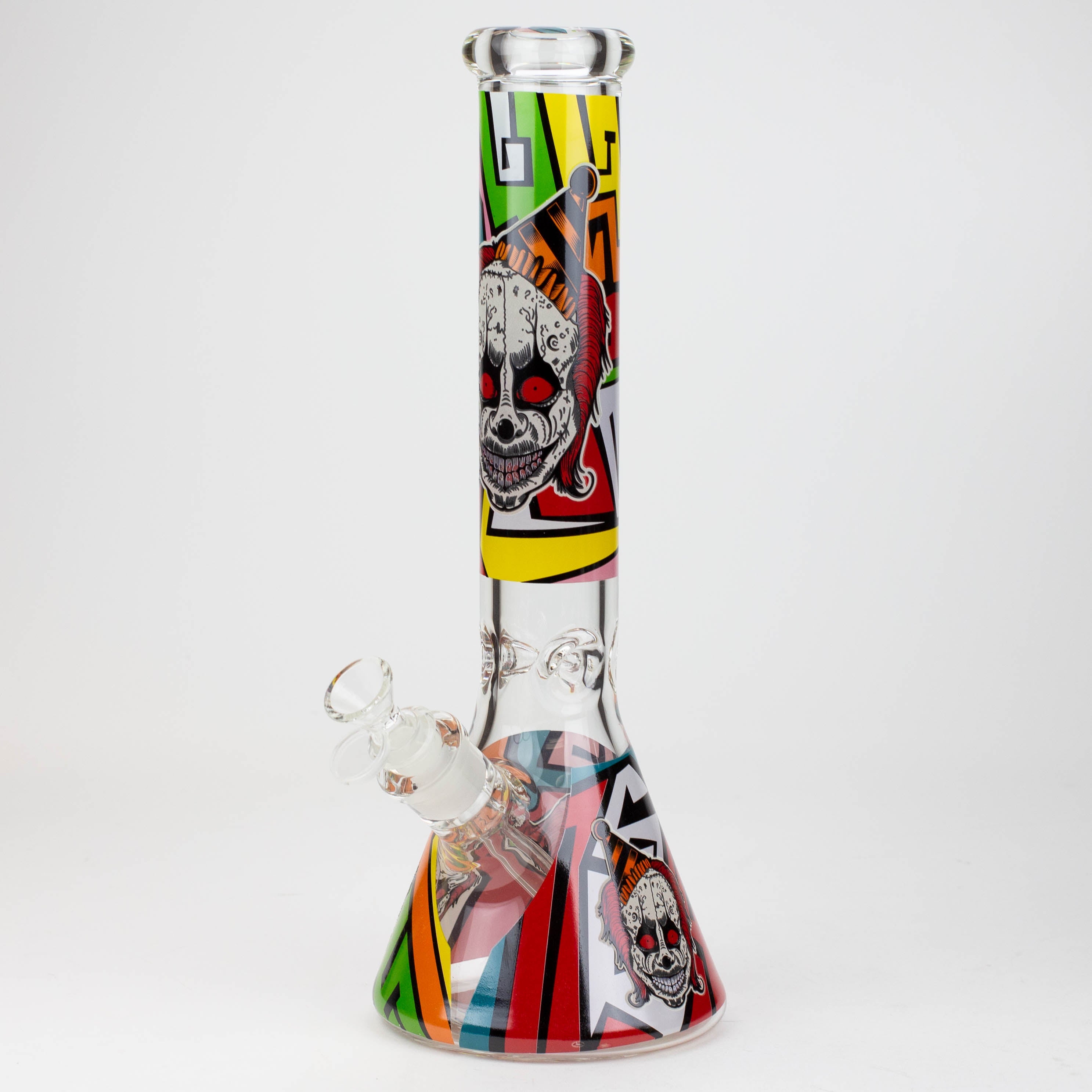 14" Freaky Clown Glow in the dark 7mm