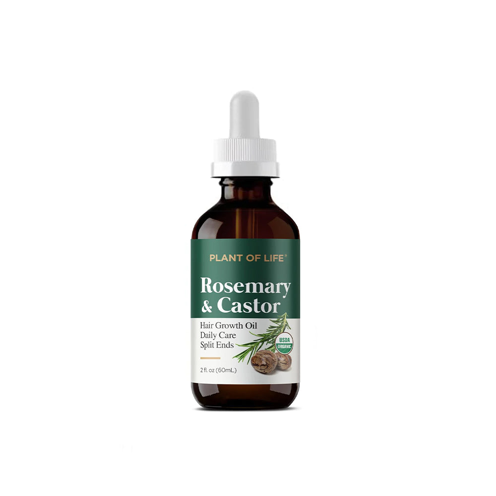 Plant of Life | Organic Rosemary & Castor 2 oz