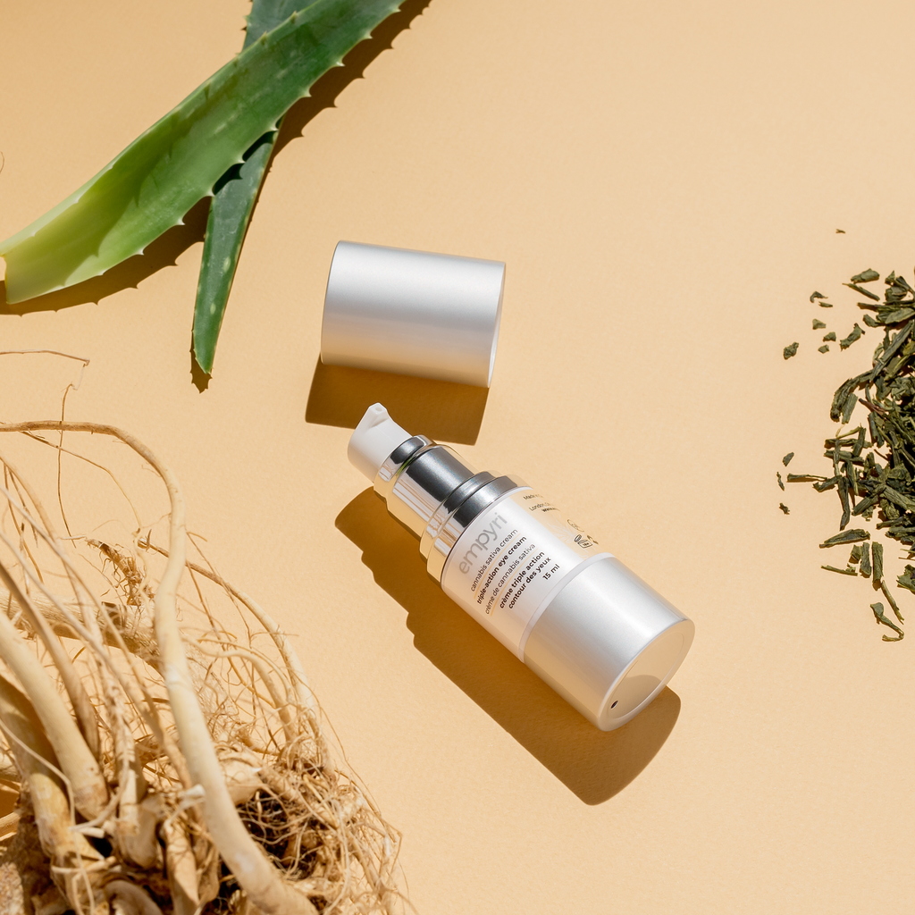 empyri - hemp eye cream with triple action polypeptides