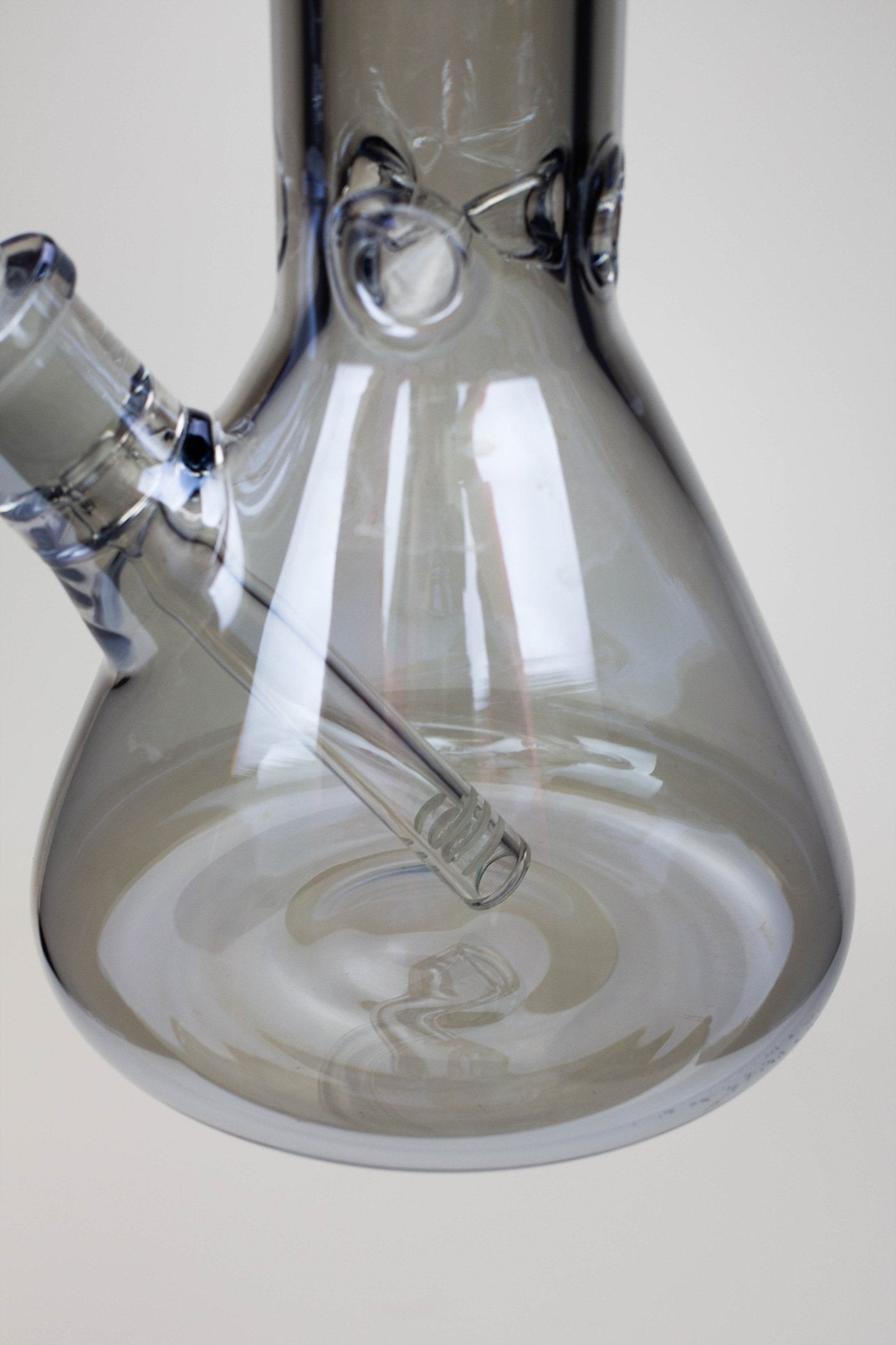 14" Luxury Logo 7 mm classic Electroplated Glass beaker Bong n