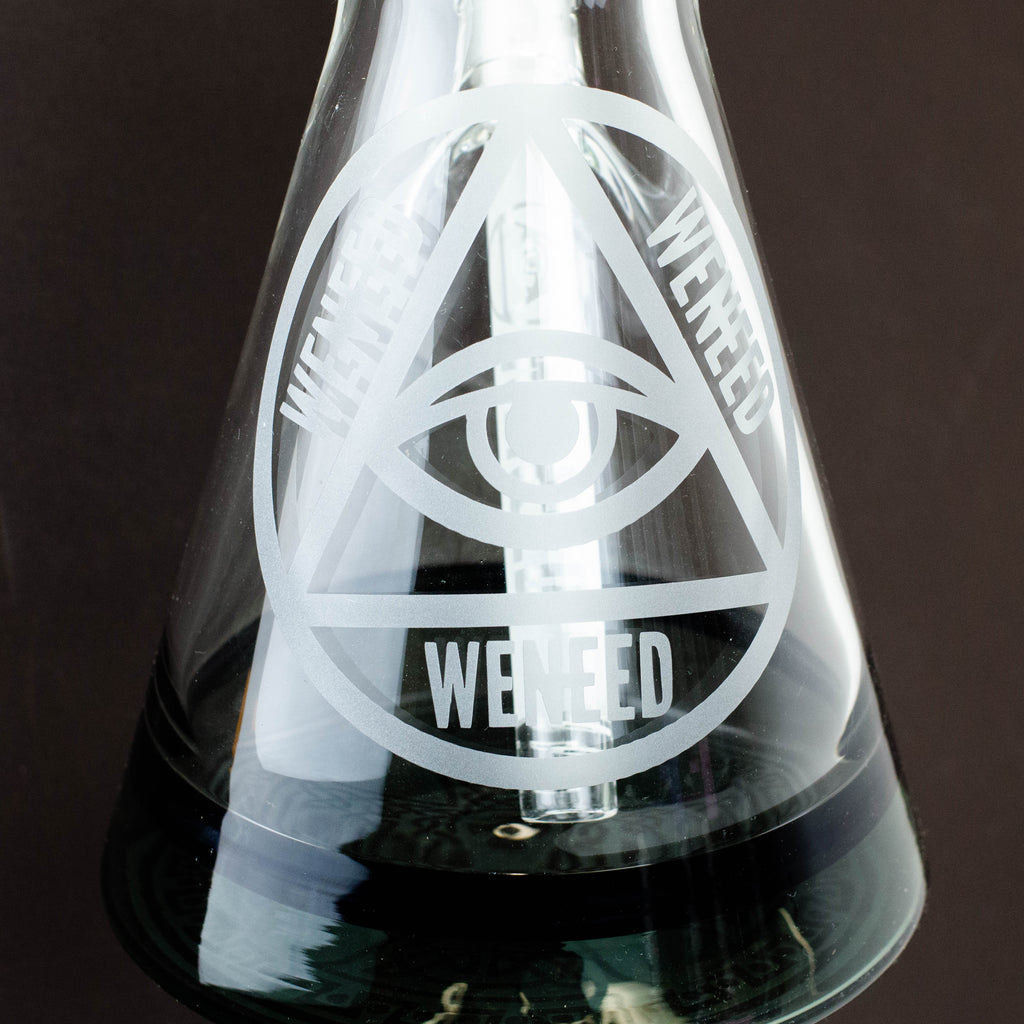 WENEED®-18" Transparent Crucifix Beaker 7mm