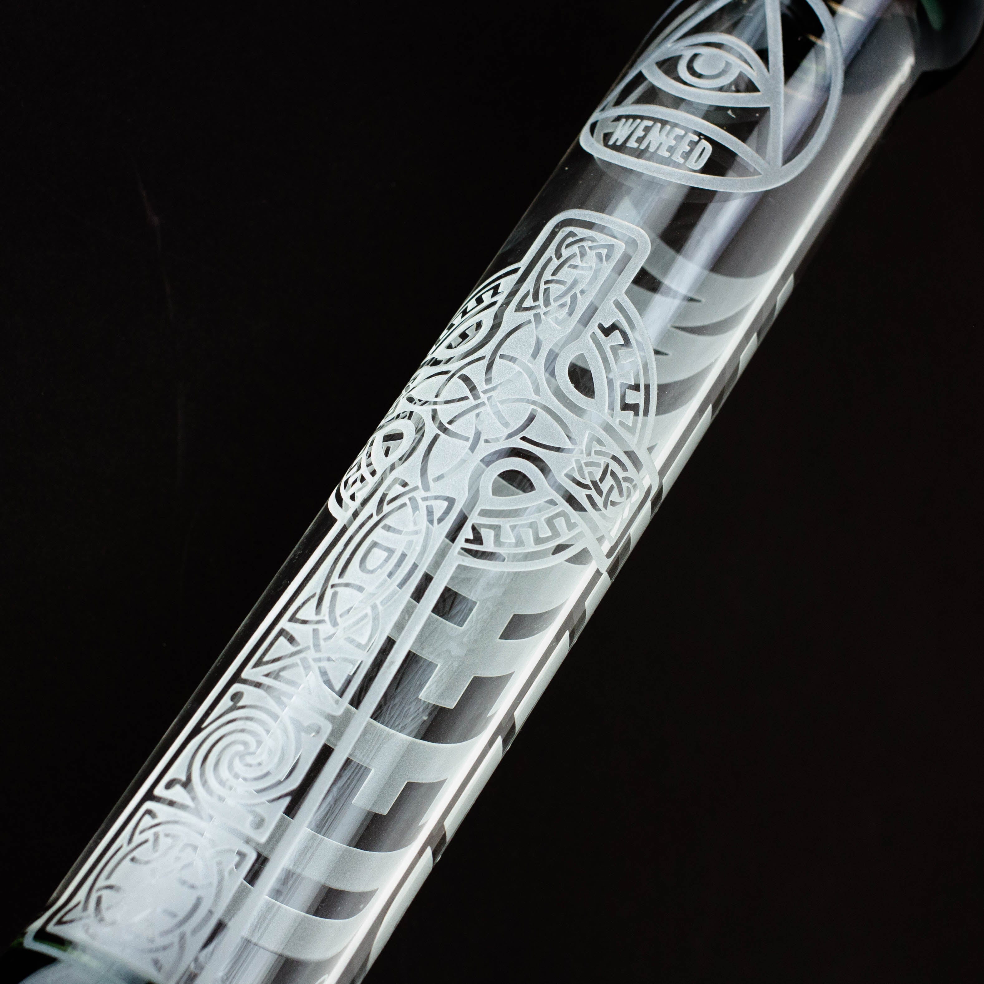 WENEED®-18" Transparent Crucifix Beaker 7mm