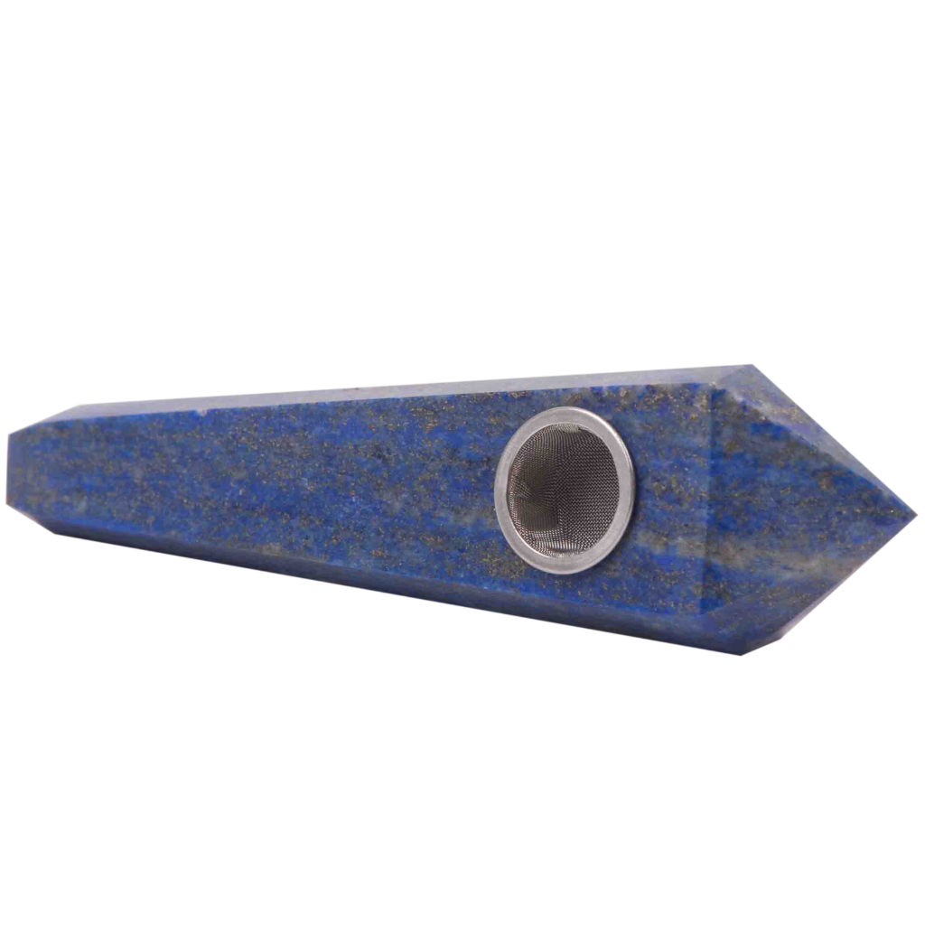 QUARTZ PIPE | LAPIS LAZULI