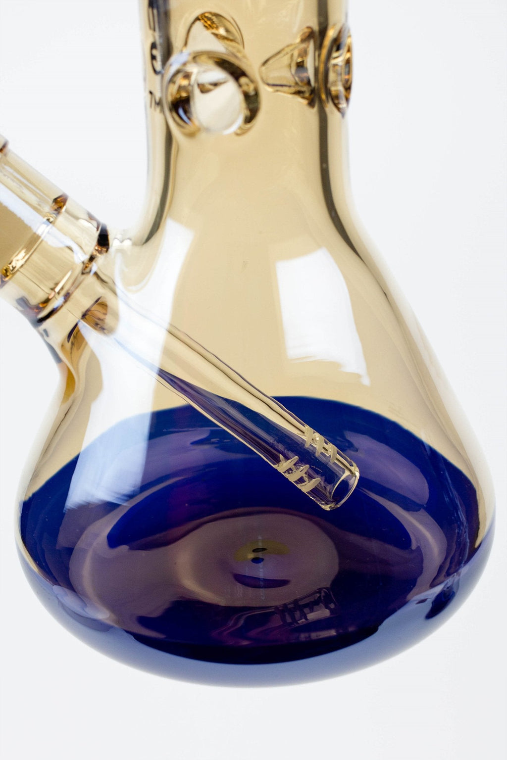 12" XTREME Glass / 7 mm / electro plate Glass beaker Bong
