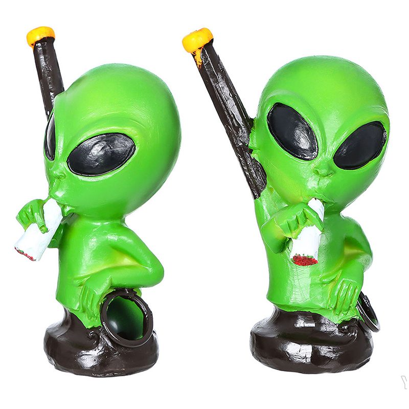 4.5'" Pipe - Green Alien Design [YD577-OG]