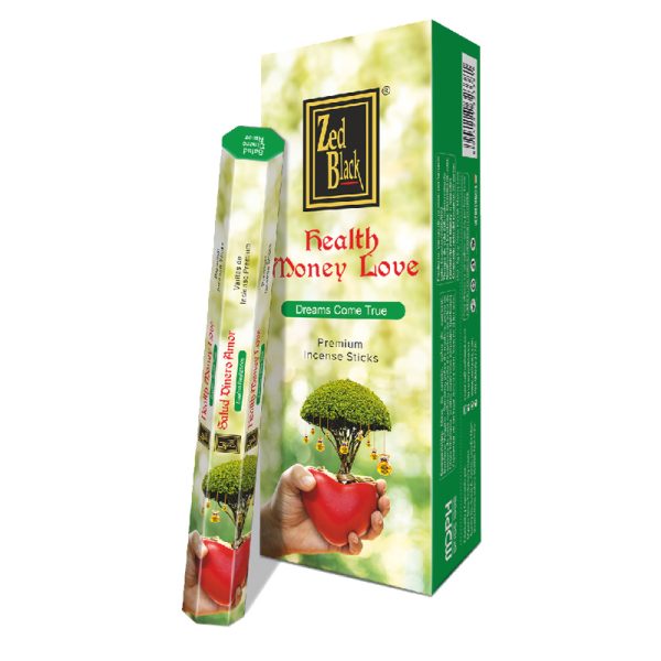Zed Black | Premium Incense Sticks – 6 pack