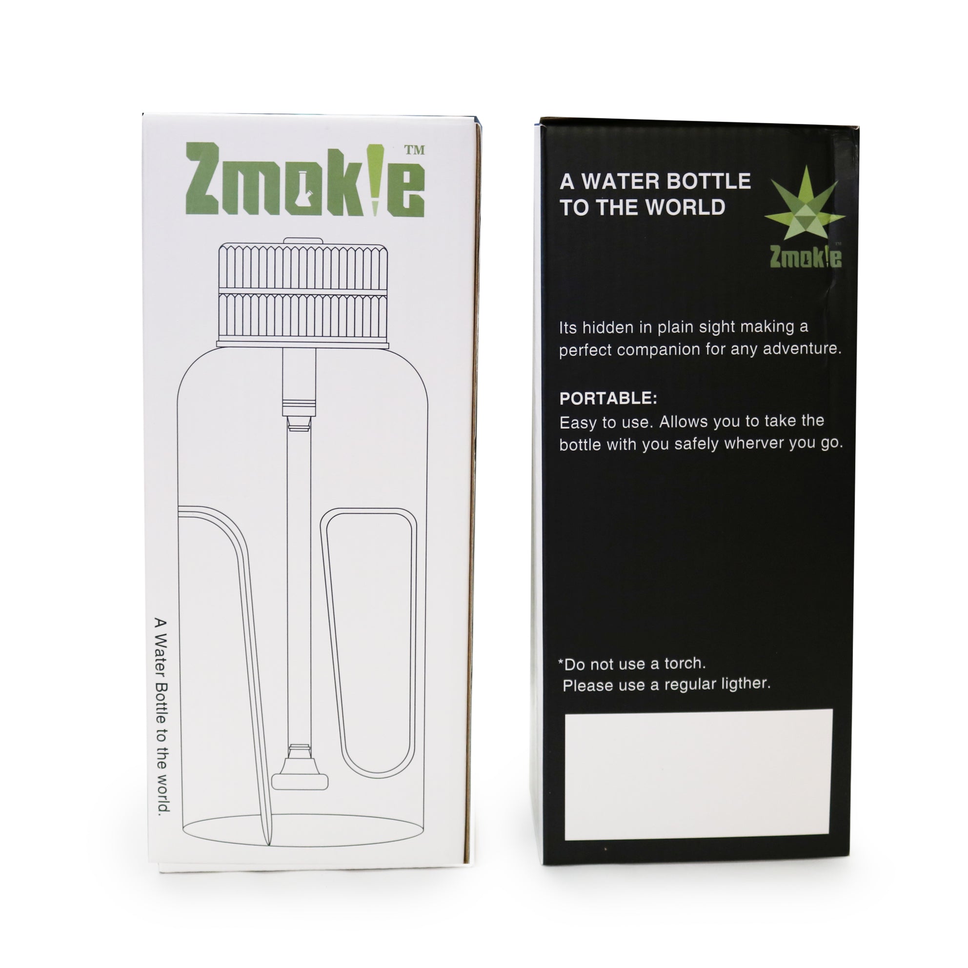 ZMOKIE Water bottle bong