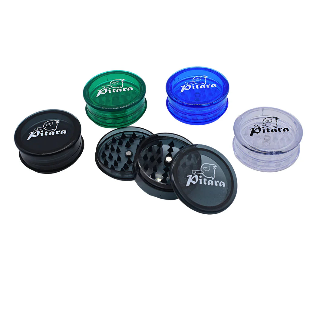 Smoke Pitara - ACRYLIC HERB GRINDER DISPLAY OF 16