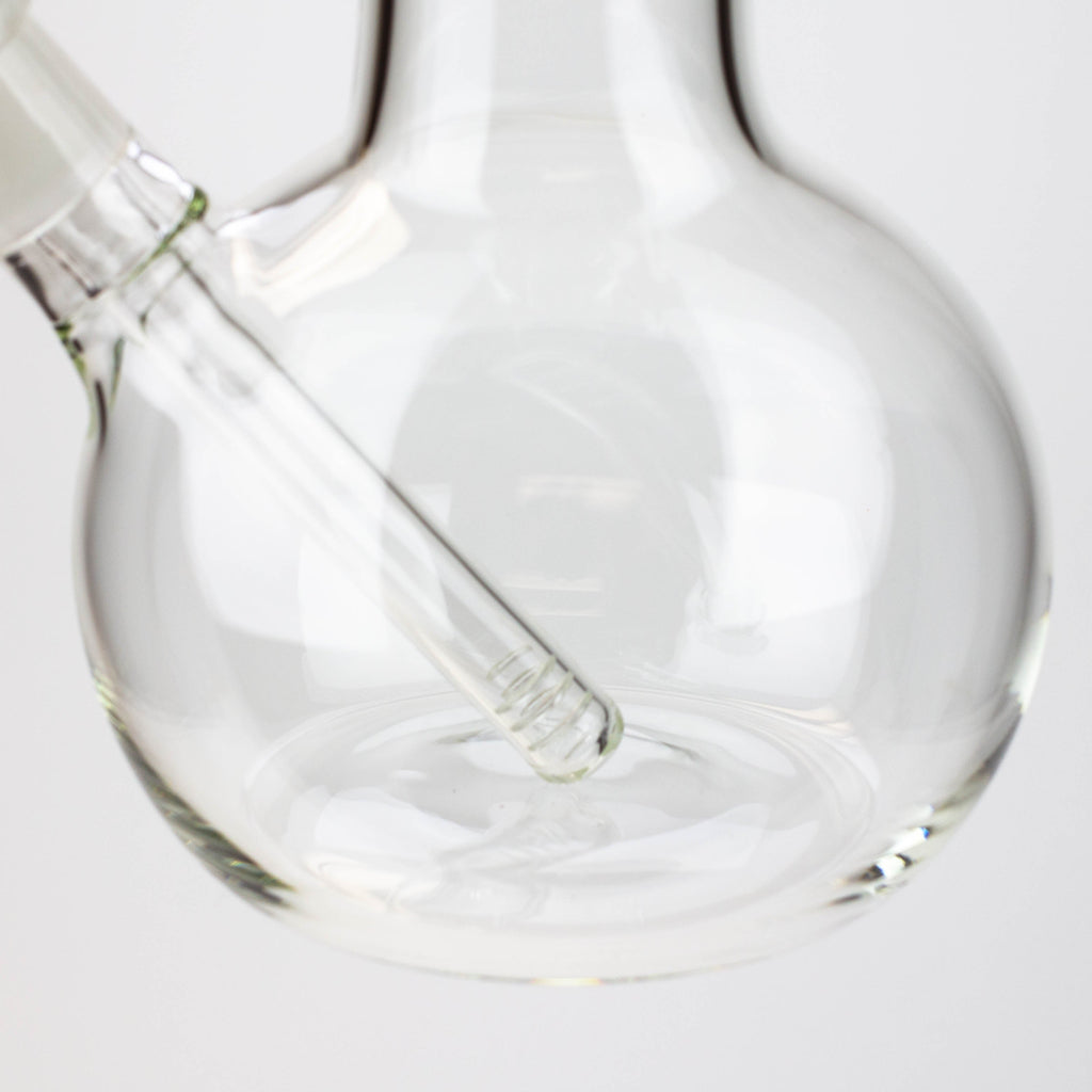 20" AQUA Glass Zig-zag glass water bong [AQUA026]