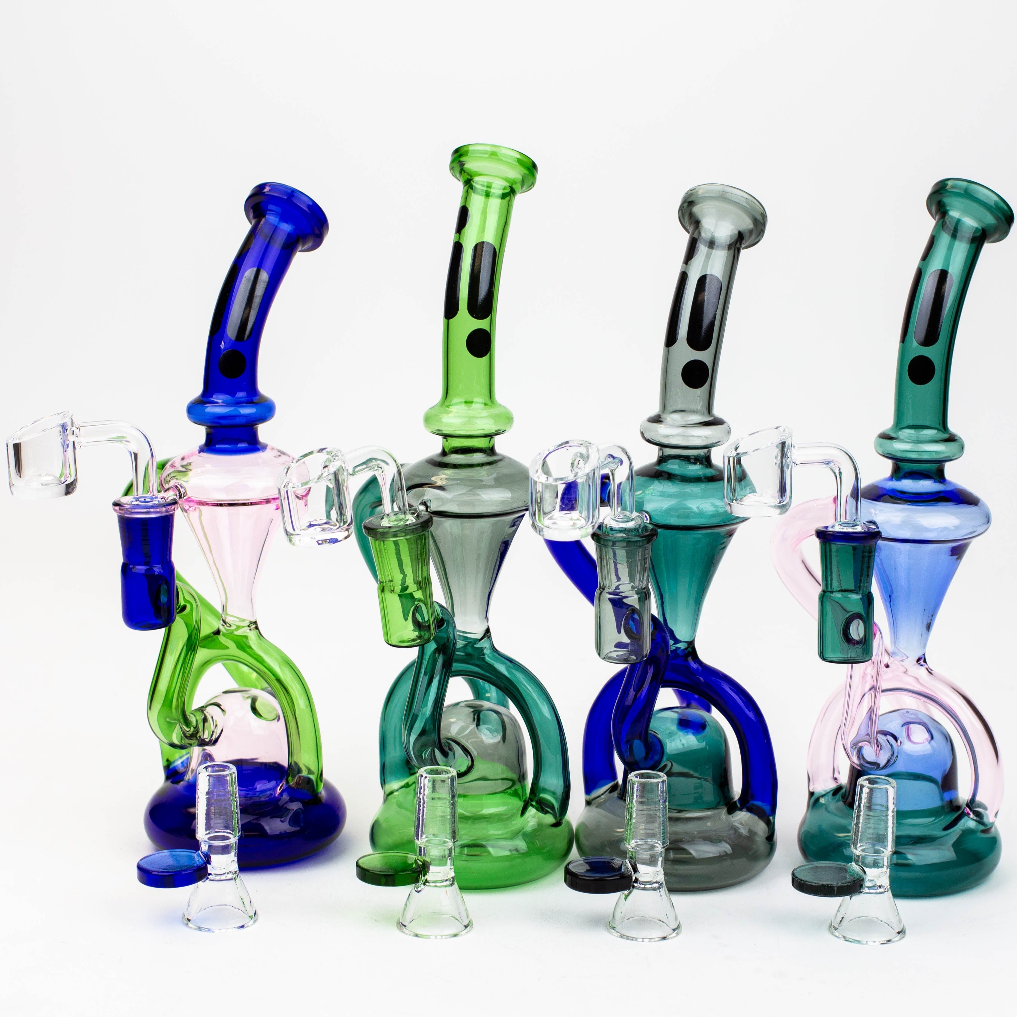 Infyniti | 10" Glass 2-in-1 recycler ( GP1933 )