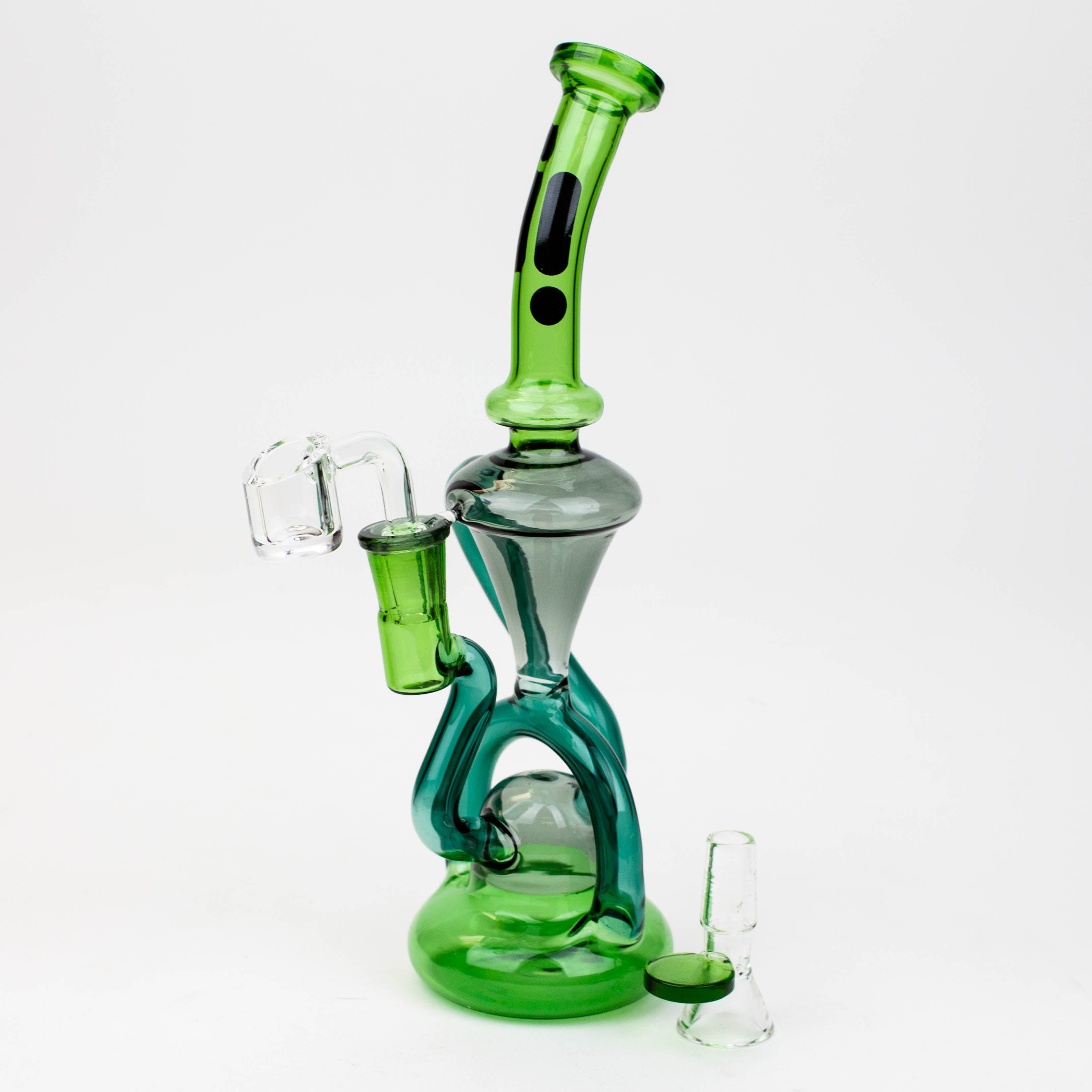 10" Infyniti Glass 2-in-1 recycler