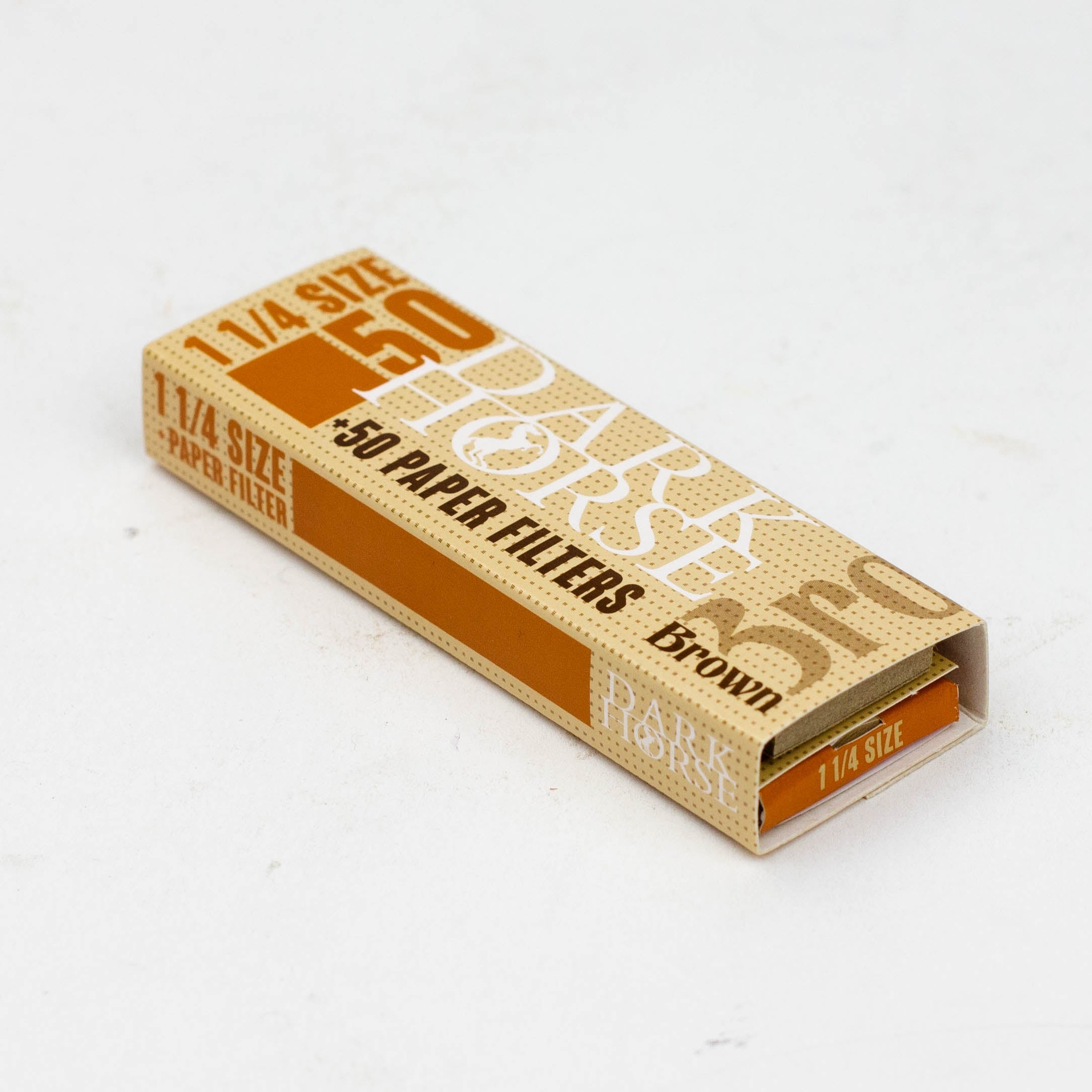 Rolling Paper DARK HORSE 1 1/4 BROWN Paper + Filters