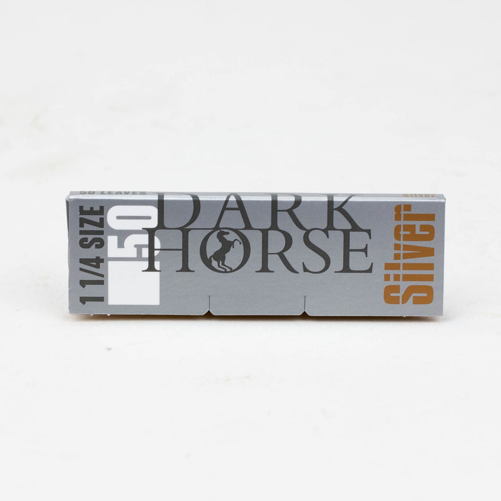 Rolling Paper DARK HORSE 1 1/4 Silver Ultra-thin premium paper