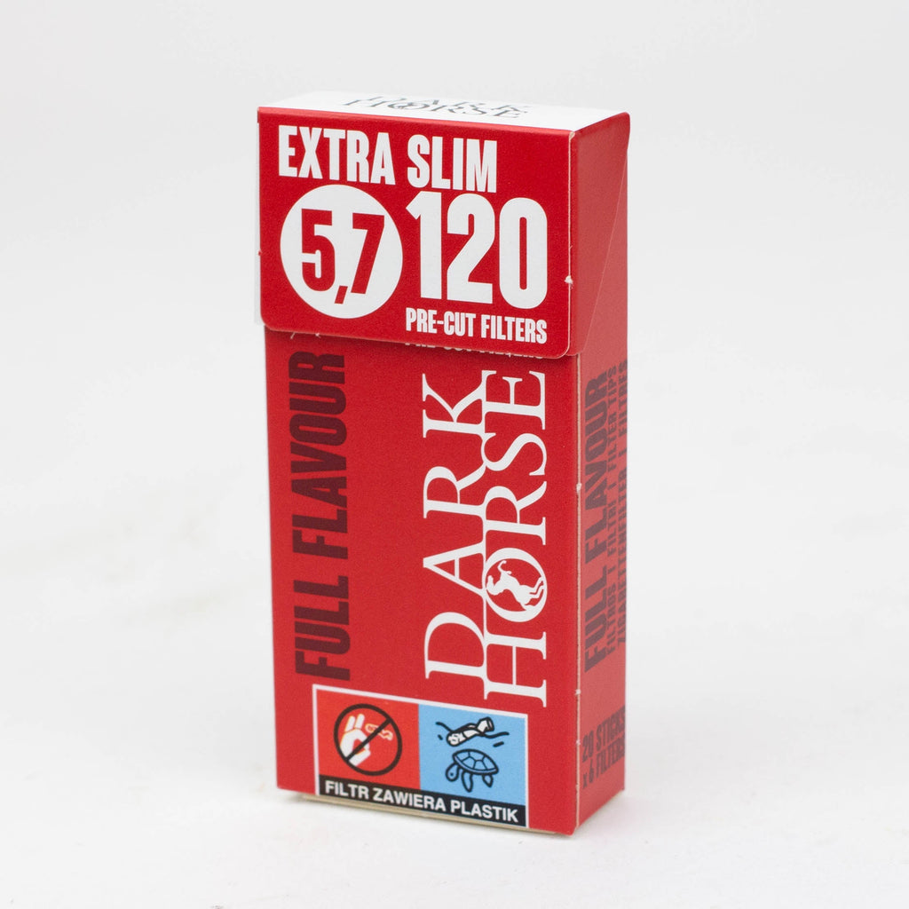 DARK HORSE Full Flavour Pre-Cut Filters Extra Slim 5,7mm