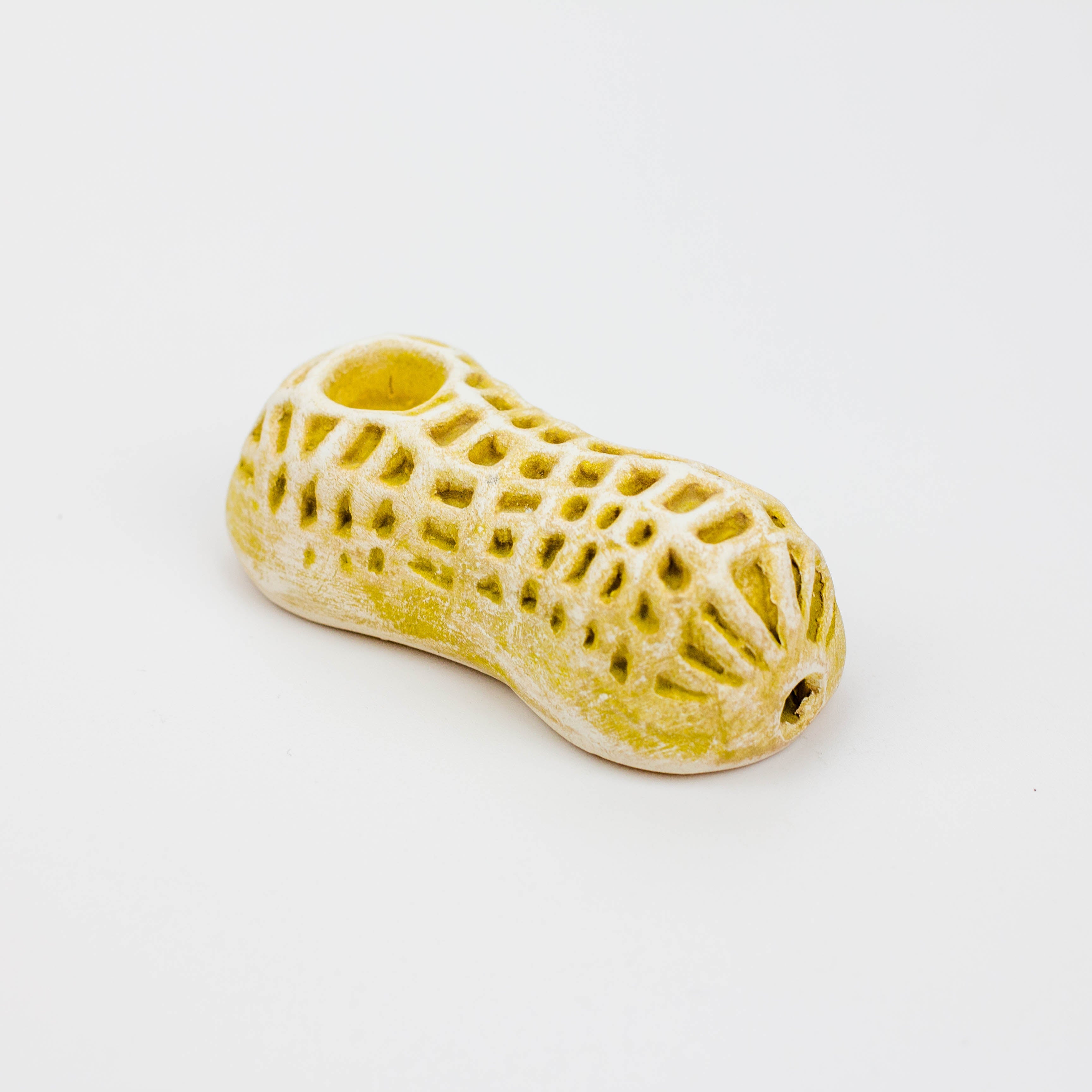 Handmade Ceramic Smoking Pipe [Peanut]
