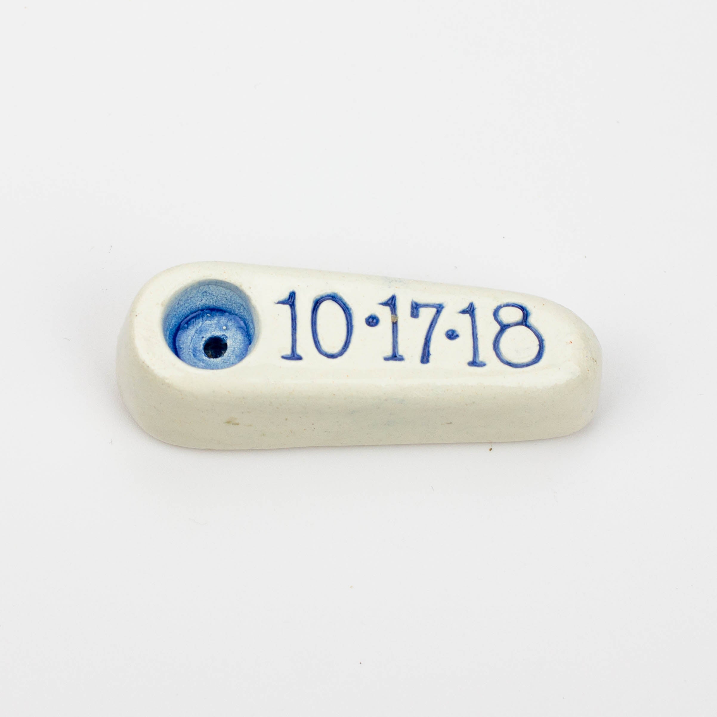 Handmade Ceramic Smoking Pipe [10.17.18]