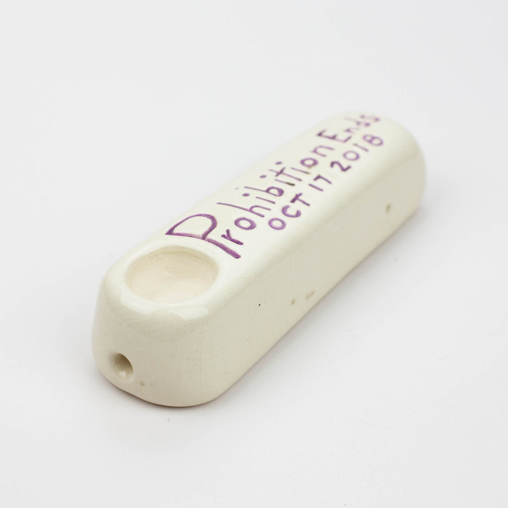 Handmade Ceramic Smoking Pipe [Prohibition Ends]