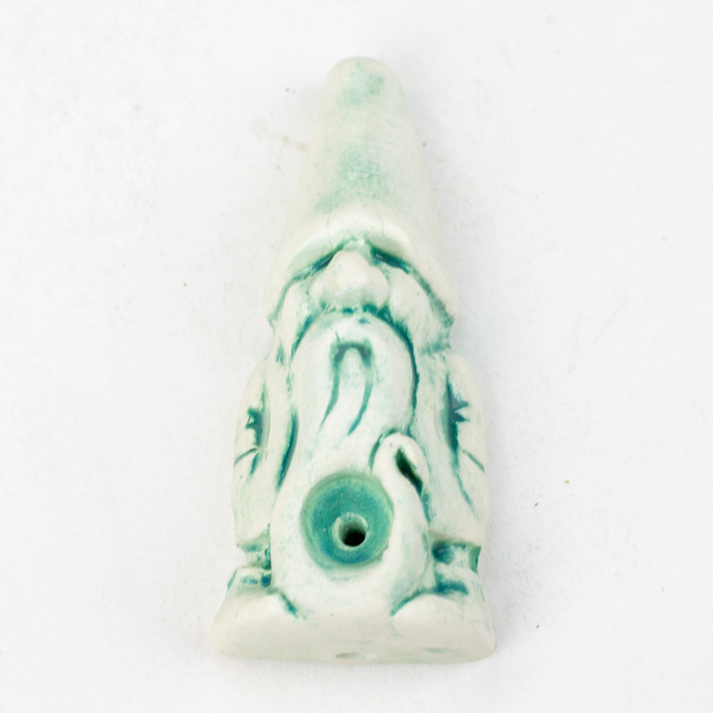 Handmade Ceramic Smoking Pipe [GNOME]