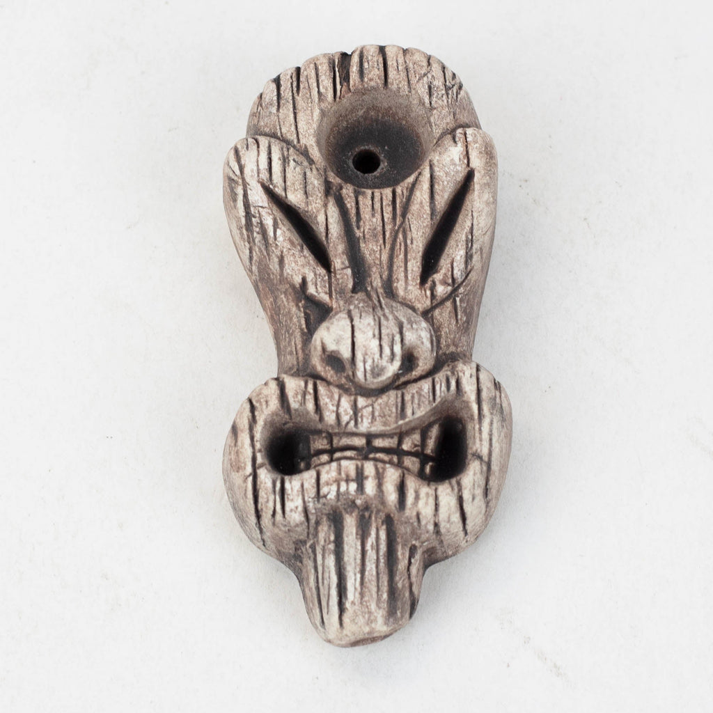 Handmade Ceramic Smoking Pipe [TIKI]