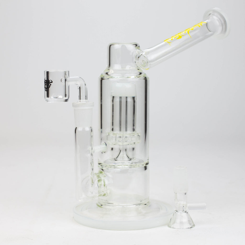 7" XTREME 2-in-1 Showerhead perc. glass Bong [XTR305]