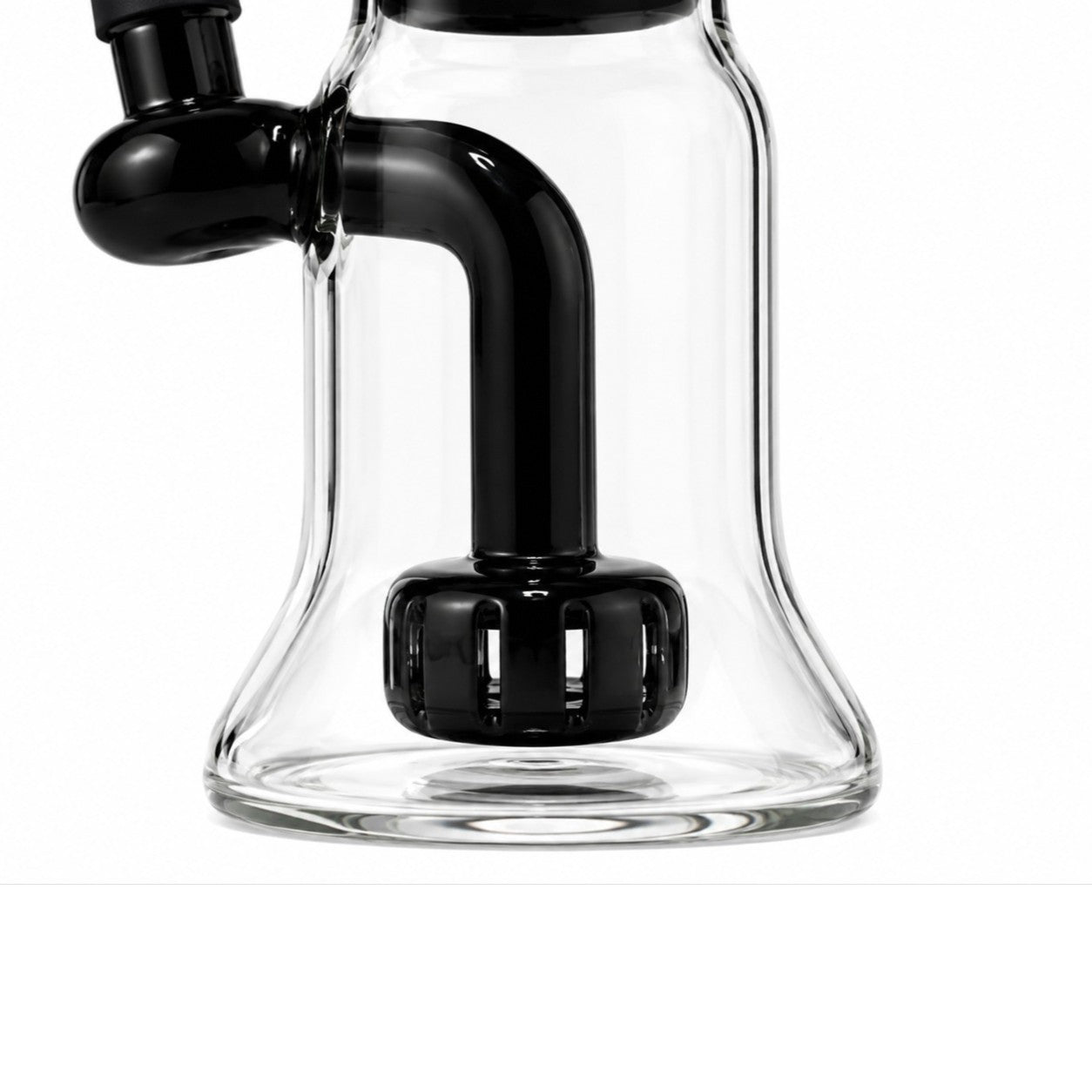 8" Color Accent Circ Perc Glass Dab Rig