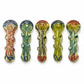 4" Wig Wag Glass Hand Pipe