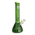 Red Eye Glass® | 15" Hera Beaker Base Water Pipe – Two-Toned Borosilicate Glass [REG078G]