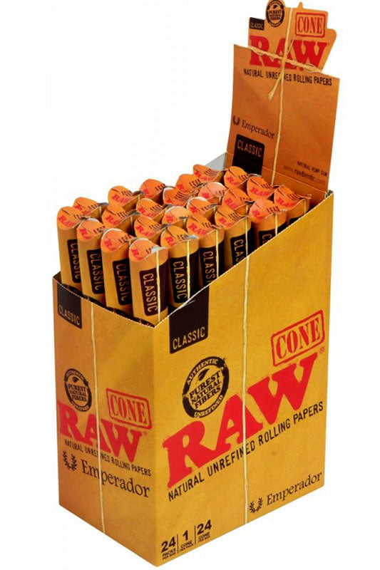 RAW Natural Unrefined Pre-Rolled Cone