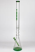 32" DANK 7 mm curved tube beaker water bong