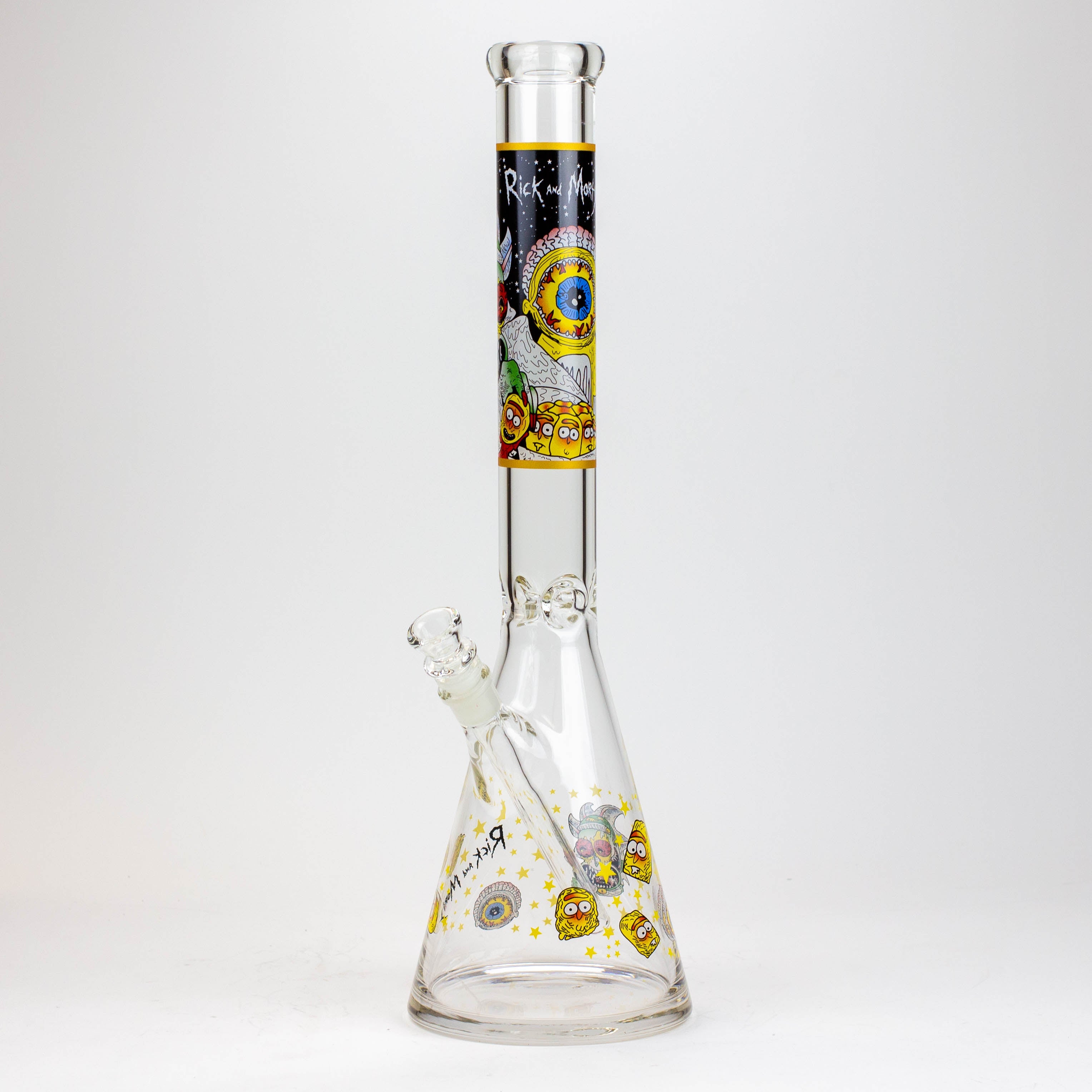 20" RM decal 7 mm glass water bong