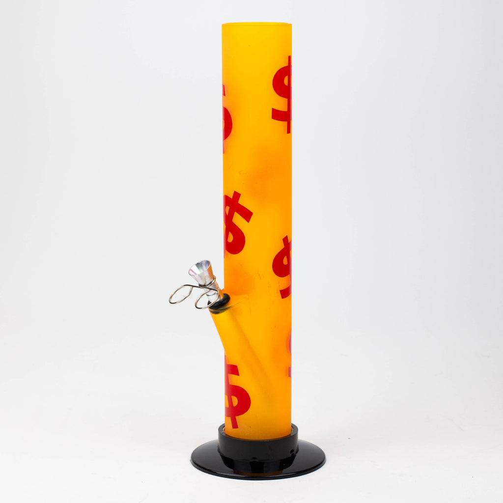 12" acrylic water pipe assorted [FAM-C]