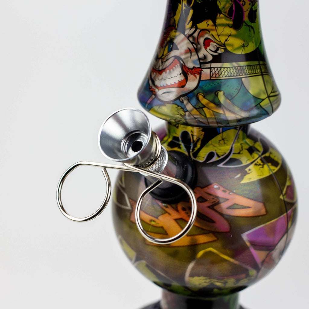 10" acrylic water pipe assorted [FKY series]