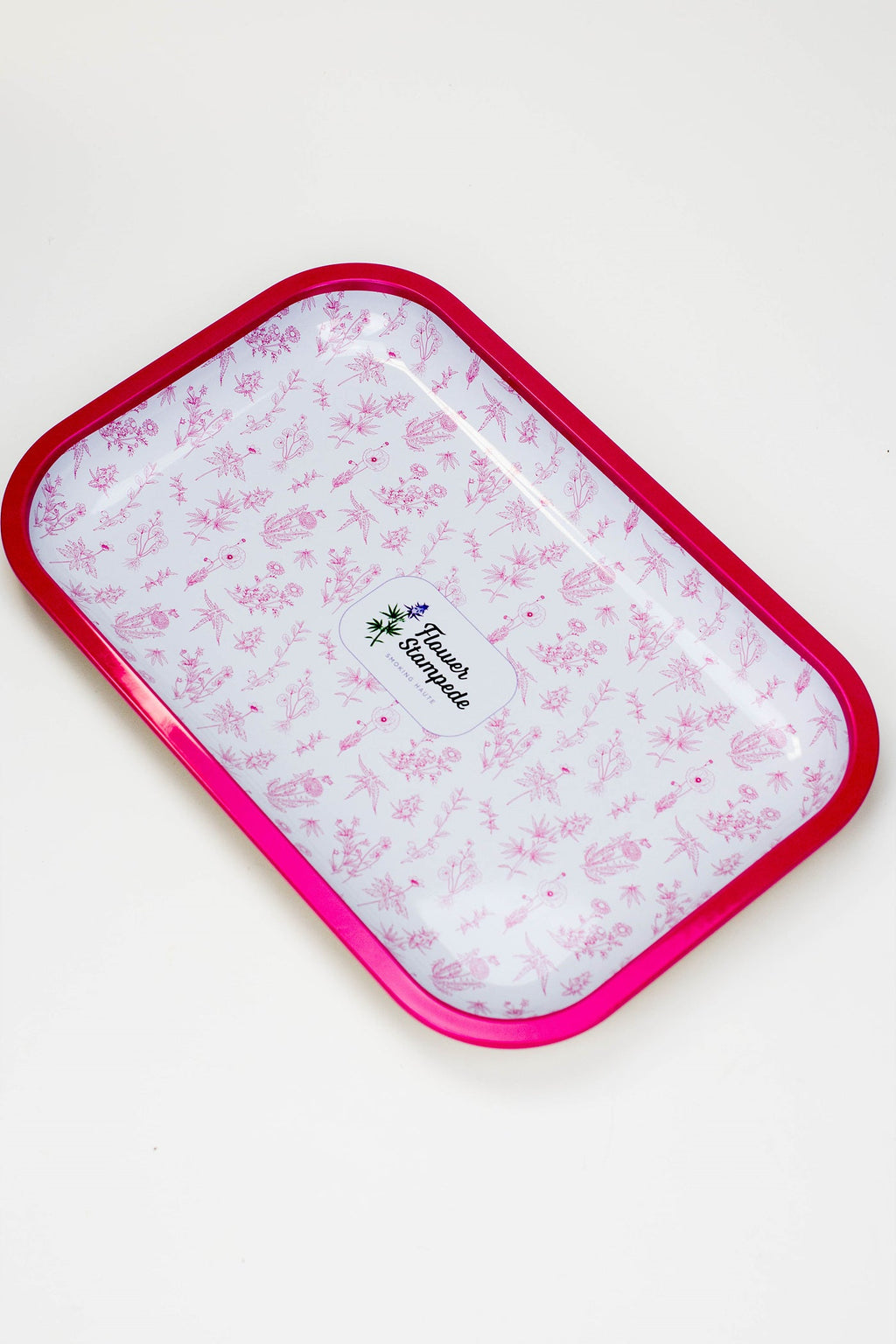 Flower Stampede Signature Floral Pattern Rolling Tray