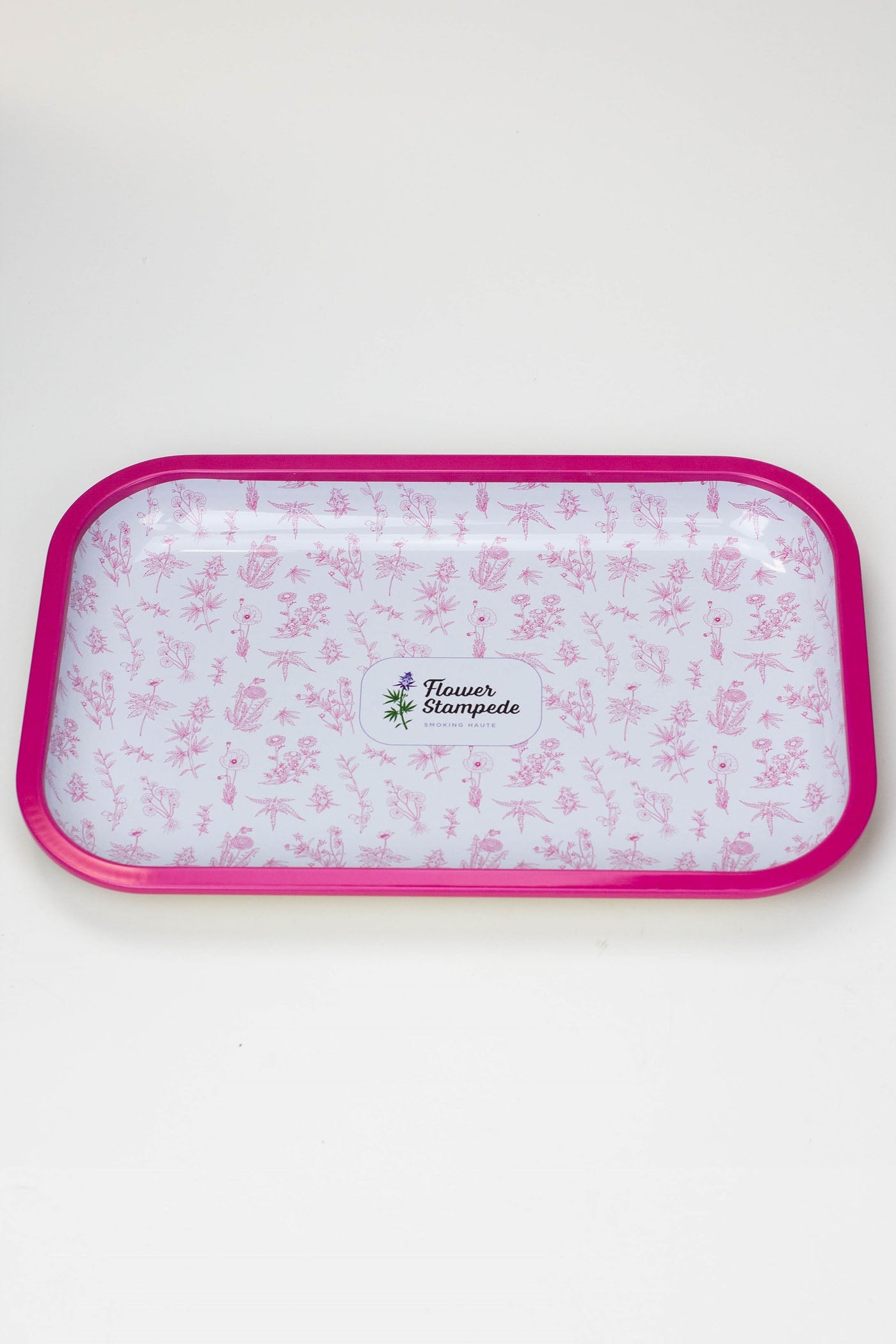 Flower Stampede Signature Floral Pattern Rolling Tray