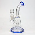 6" Cone diffuser glass bong