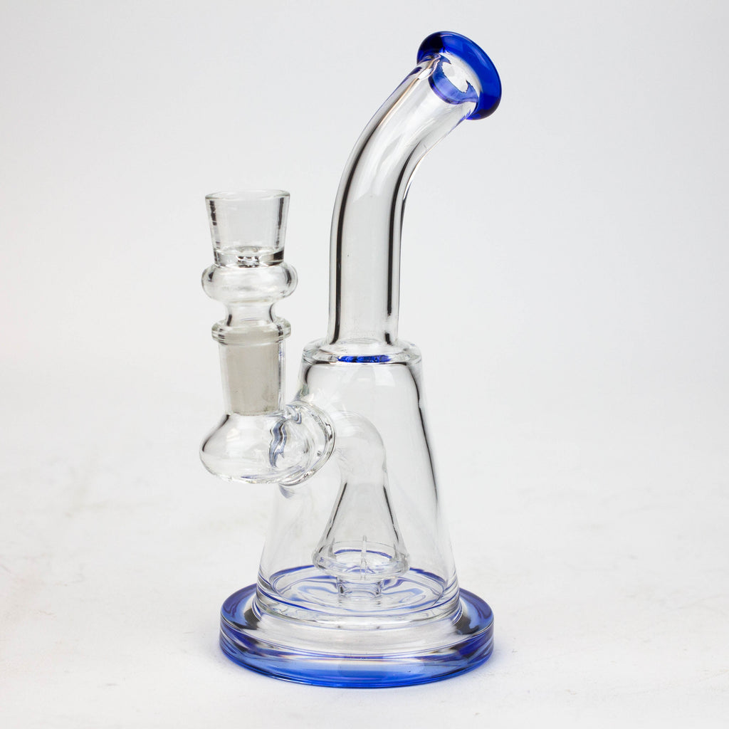 6" Cone diffuser glass bong