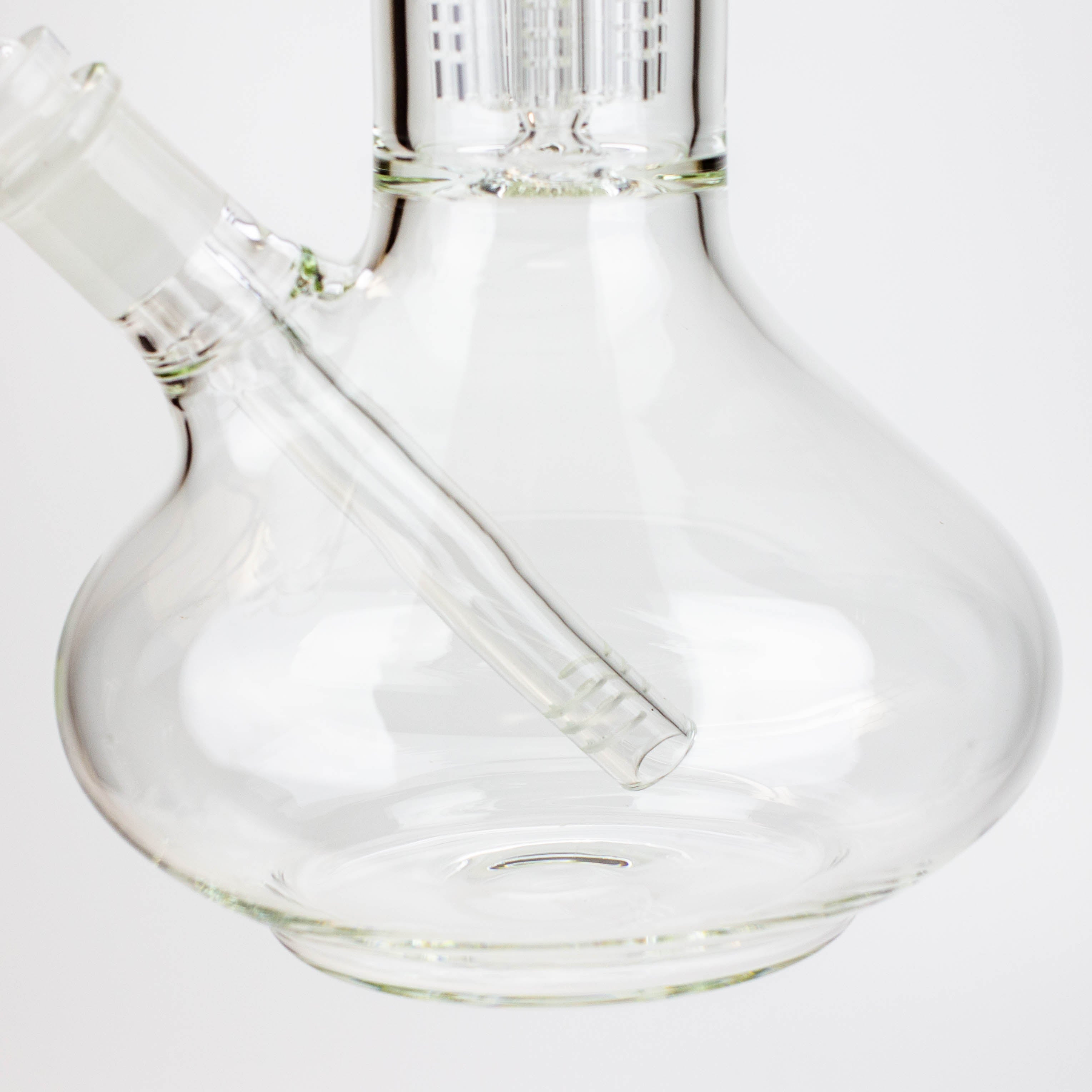 13" KUSH 8 tree-arm round base glass bong [H2]