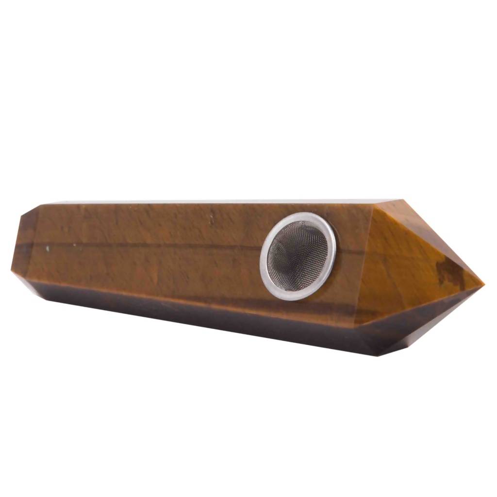 QUARTZ PIPE | TIGER EYE
